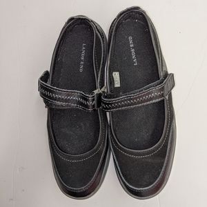 Lands End Women's Black Mary Janes Size 5.5